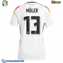 Fotballdrakt Dame Tyskland Thomas Muller #13 Hjemmedrakt EM 2024 Kortermet